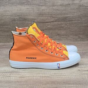 Converse Chuck Taylor All Star NBA Phoenix Suns By You Men's Sz 10 Orange Shoes